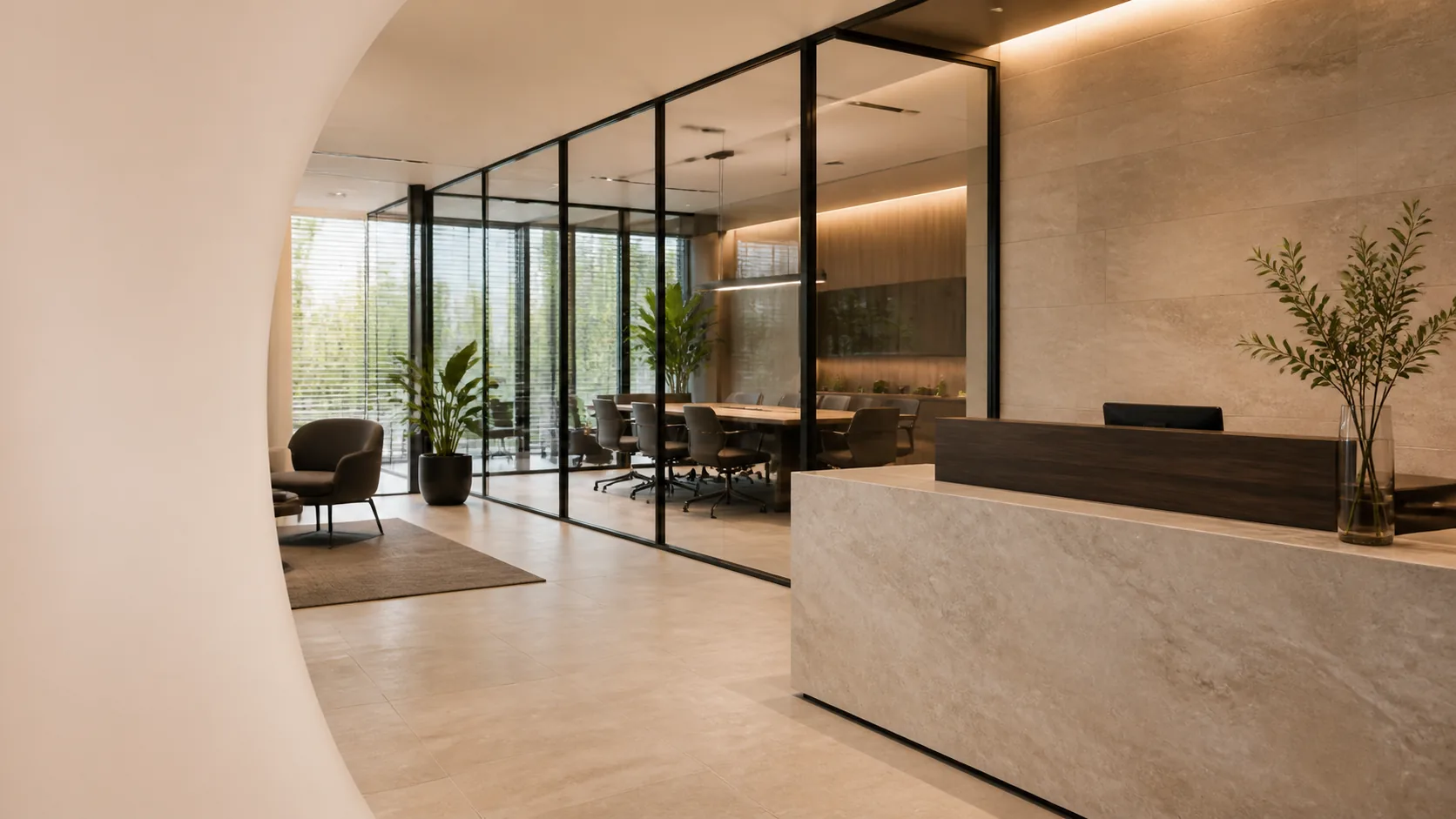 Ambiente de atendimento da QGO